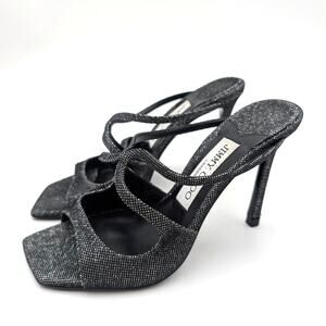 Jimmy Choo Anise Strappy Stiletto Heel Sandal Women's Cosmo Size US5 EU35